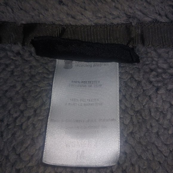 Patagonia Women's M Fleece Jacket Full Zip Gray Deep Pile Outdoor Adventure - Picture 10 of 11